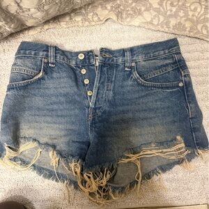 FREE PEOPLE JEAN SHORTS